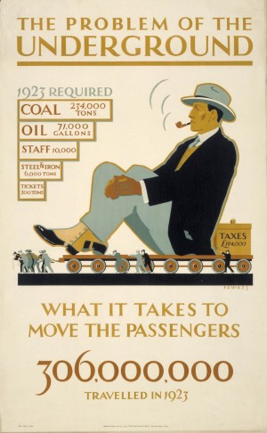 What it takes to move the Passengers - Problems of the Underground 1924